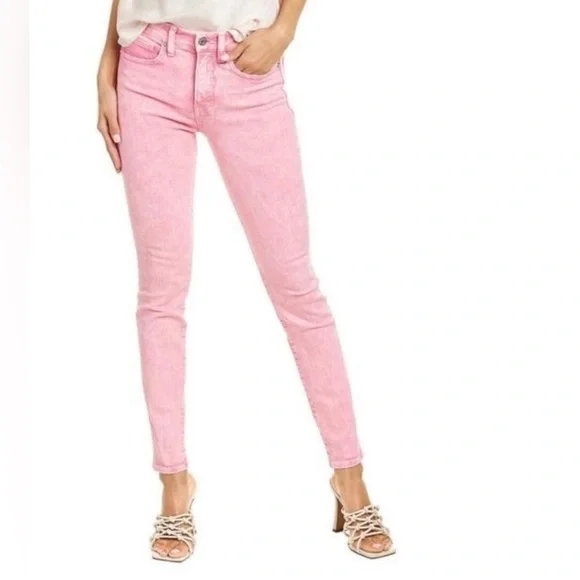 🥤 Veronica Beard Kate High Rise Skinny Jean 27 04 Pink Wash Riverdale Wardrobe - Picture 3 of 8